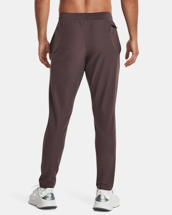 Pantaloni UA Unstoppable Textured Tapered da uomo, Gray, pdpMainDesktop image number 1